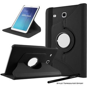 HOUSSE TABLETTE TACTILE Housse Etui Noir pour Samsung Galaxy Tab E 9.6 SM 