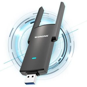 CLE WIFI - 3G Clé WiFi Puissante AC 1300Mbps Dongle WiFi USB Dou