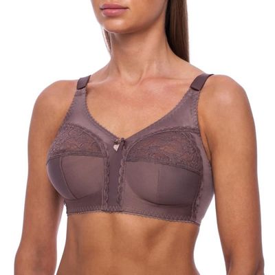 Soutien gorge 105D rose à armatures non rembourrés lingerie femme