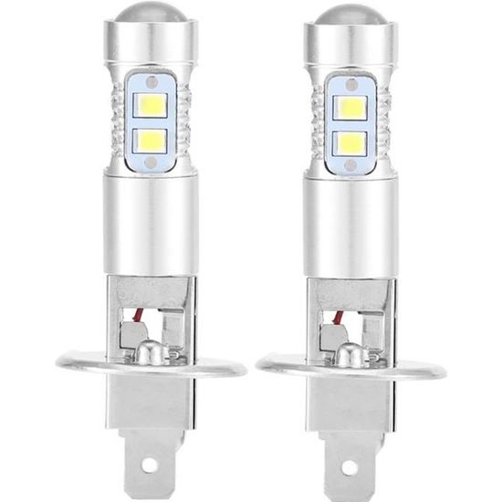 Phare à LED 2x H1 6000K Super White 100W LED Kit d'ampoules de phare-GUA