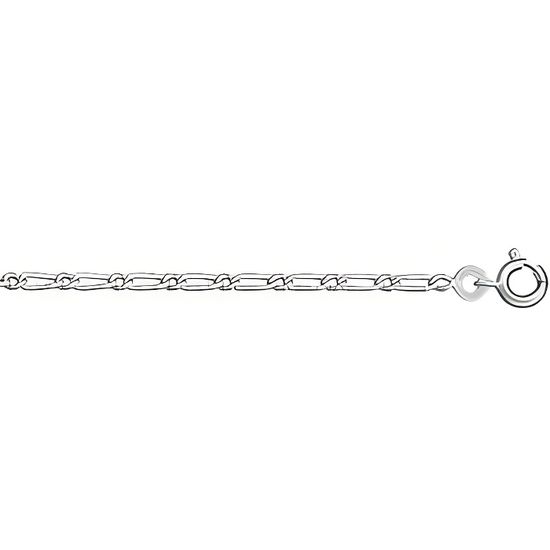 Chaine Homme Argent 925 50cm 2mm Maille Figaro 1 1 Cdiscount