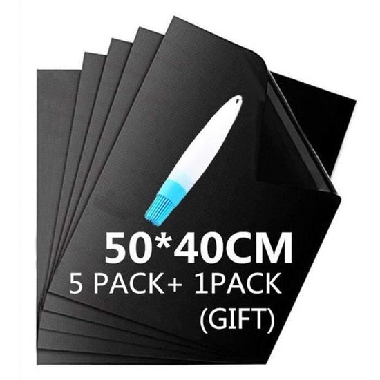 WOCVRYY Tapis De Barbecue 130x160cm Tapis Barbecue Sol D'Extérieur Pliable Tapis De Grille Anti Feu BBQ Tapis Réutilisable Facile à Nettoyer Étanche