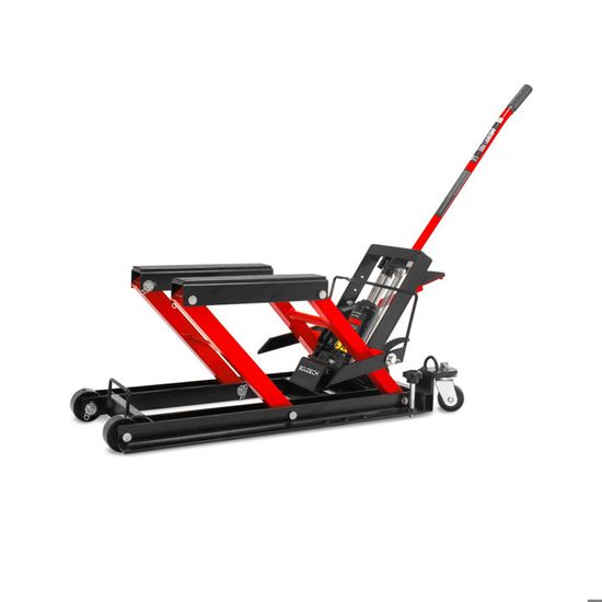Cric hydraulique pour moto SucceBuy 0,7 tonne Table élévatrice ciseaux VTT portable avec 4 roues Support levage pédale pour moto ATV UTV Powersports | Leroy Merlin