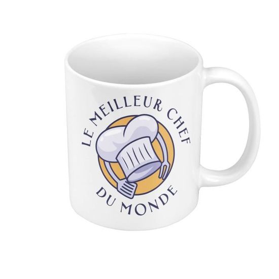 Mug - FABULOUS - Le Meilleur Chef Cuisinier du Monde - Céramique