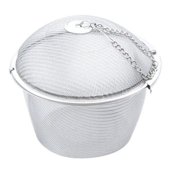 Panier à épices En Acier Inoxydable Avec Crochet Long - Passoire Fine, Détachable, Pour Bouillon, Soupe, Thé