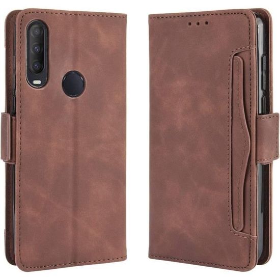 Kezaizhe Custodia per Alcatel 1SE 2020 PU Pelle Wallet Protettivo Cellulare Flip Cover per 1SE 2020 Alcatel 5030D 5030F a Portafoglio Telefono con Magnetica (Red