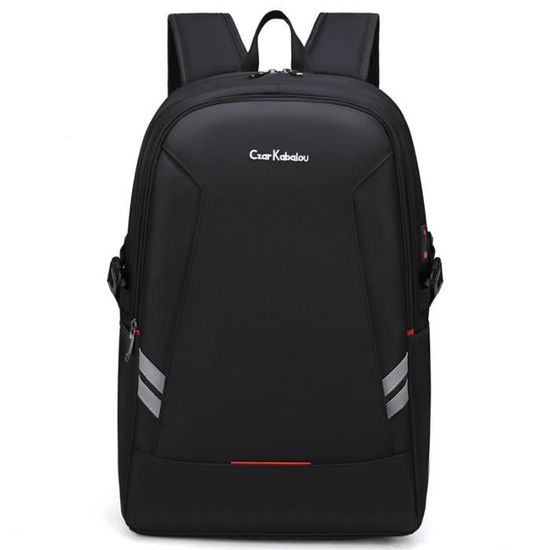 Sac à Dos Scolaire 30L Avec Port USB - Compatible Ordinateur 15,6 Pouces - Dos Rembourré, Nombreuses Poches - Unisexe