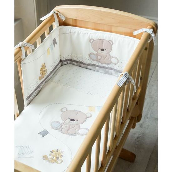 Parure Ourson Pour Berceau Cdiscount Puericulture Eveil Bebe Parure Ourson Pour Berceau Cdiscount Puericulture Eveil Bebe