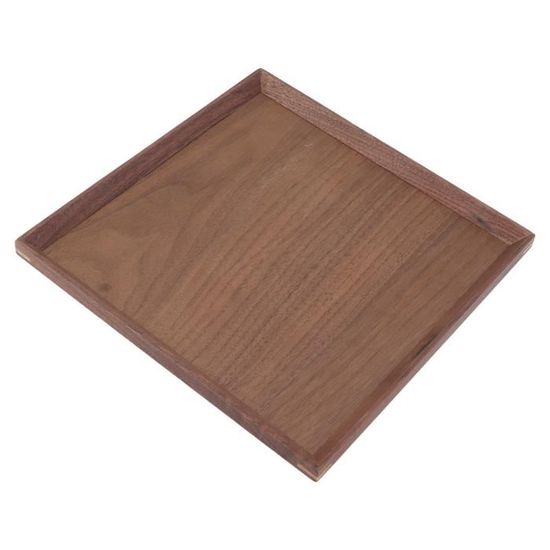 Plateau De Service HENDI 350x450x20 Mm - Polypropylène, Résistant à 80°C, Noir, Pour Restauration Rapide