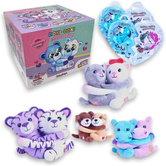 Sbabam Funny Box Baby Love Hat And Pet – Coffret Surprise De 3 Poupées Avec Animaux, Chapeaux Et Sucettes – Dès 3 Ans