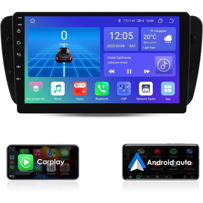 2+32G]Hodozzy Carplay Android 11 Autoradio Pour Seat Ibiza 2009-2013