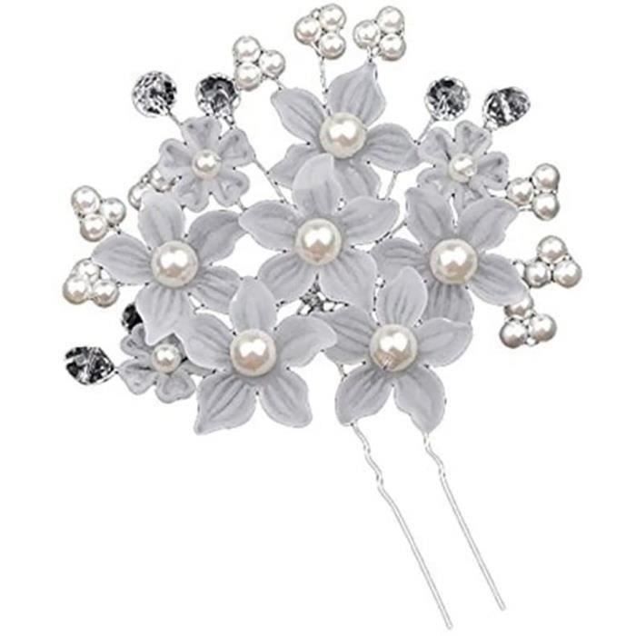 Barrette/pince à Cheveux Robe De Mariée – Fleur Chocolat/ivoire/écru – Neuf Avec étiquettes – Cérémonie