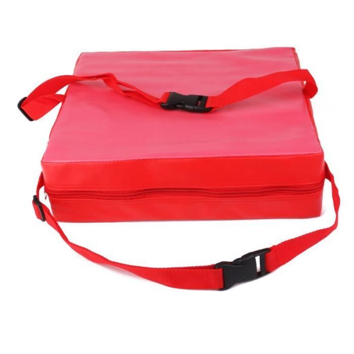 Coussin D'appoint Sièges Chaise Enfants Bébé (Rouge) REHAUSSEUR DE TABLE - SIEGE DE TABLE
