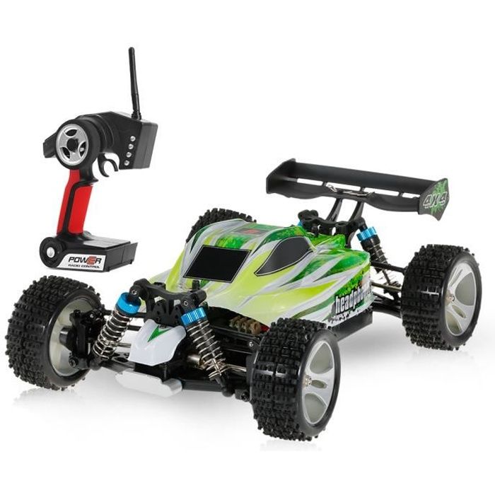 WLtoys A959-B 2.4G 1/18 Echelle 4WD 70KM / h Haute Vitesse Electrique RTR Buggy RC Voiture