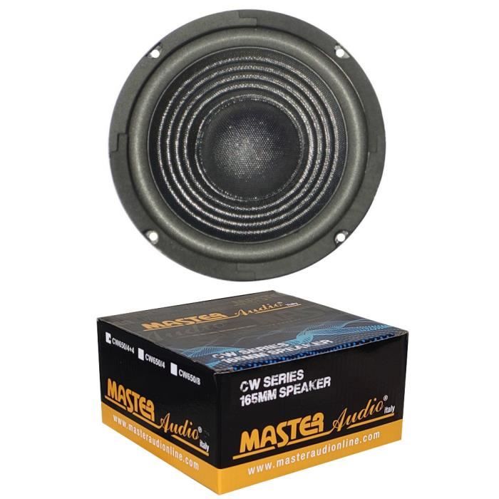 1 SUBWOOFER MASTER AUDIO CW650/4+4 haut-parleur 16,50 cm 165 mm 6,5\