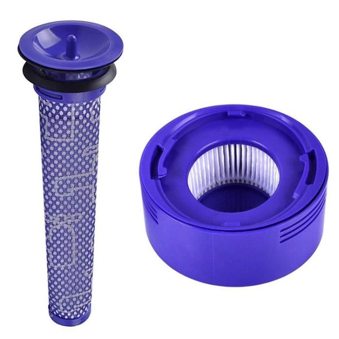 Kit de filtre moteur pré-post HEPA pour aspirateur sans fil Animal Absolute pour Dyson V7 V8