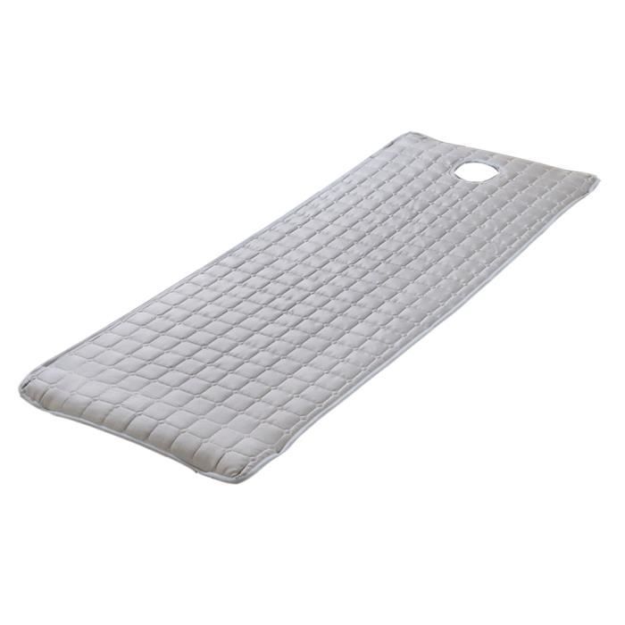 2pièces Housse de Drap de Lit /Table de Massage,Pour Soins de Spa, de Beauté, de Cosmétique,avec Trou Pour Visage, Drap-housse en