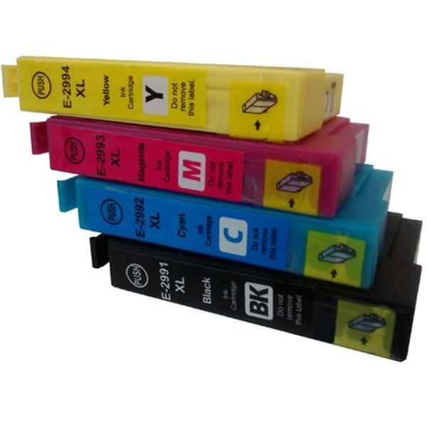 T2995 - Jeu de 4 Cartouches d encre equivalent Epson Fraise Pour EPSON Expression Home XP435