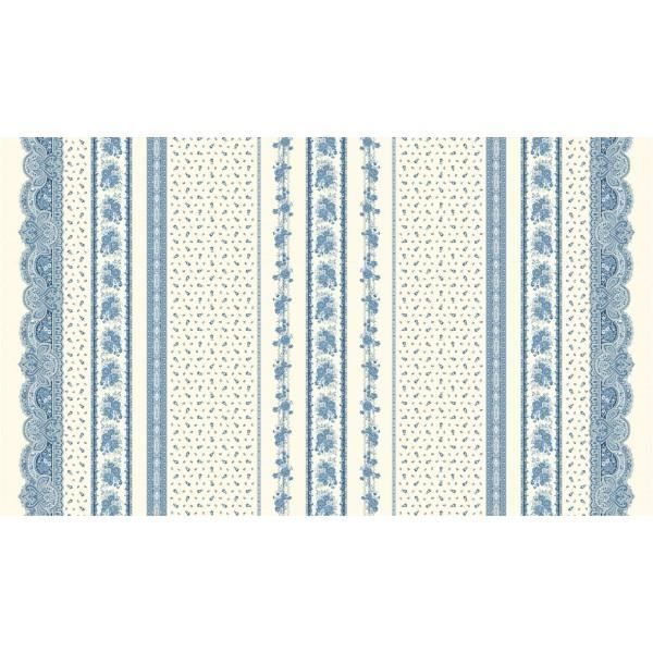 Nappe carré coton enduit plastifiée tradition b…