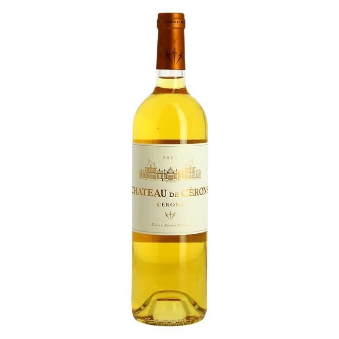 Château de CERONS 2011 75 cl Vin Blanc de Bordeaux Moelleux