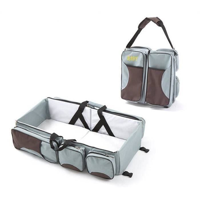 Pack Bébé Pour Une Promenade et en Voyager Gris