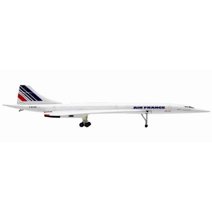 Maquette Concorde AIR France en Métal au 1/400 F-BVFB …