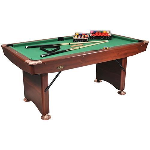 Table de billiard Challenger Pool, marron, 1,82m