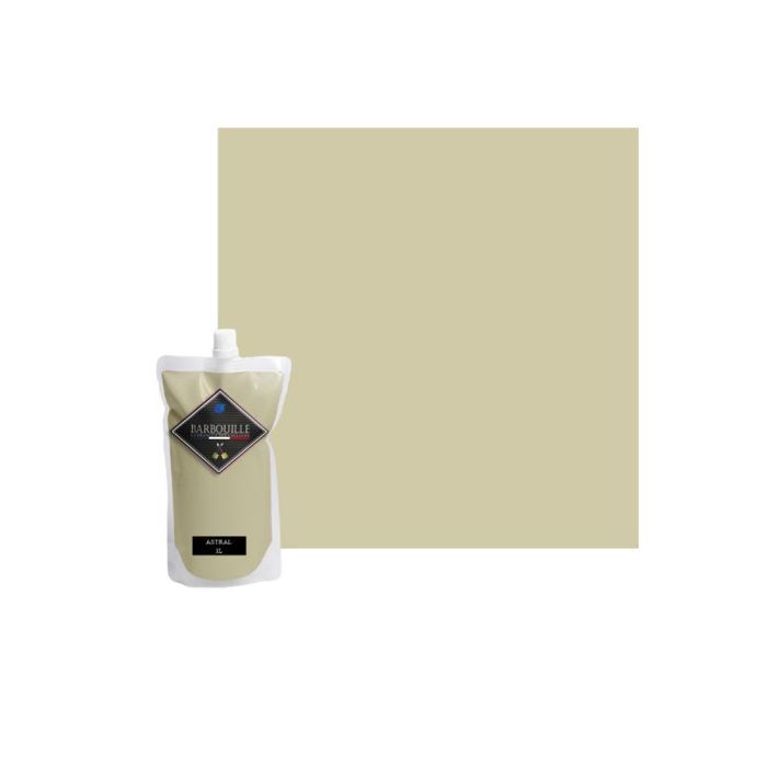Peinture lessivable acrylique mat – murs et plafonds - 1 ltr Beige & Naturel - Astral
