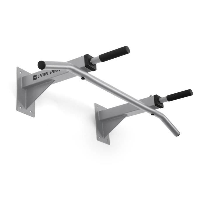 Capital Sports Tyro S6 - Barre de Musculation multifonction Traction et Crunch : Dos, Pectoraux, Biceps et Abdos (
