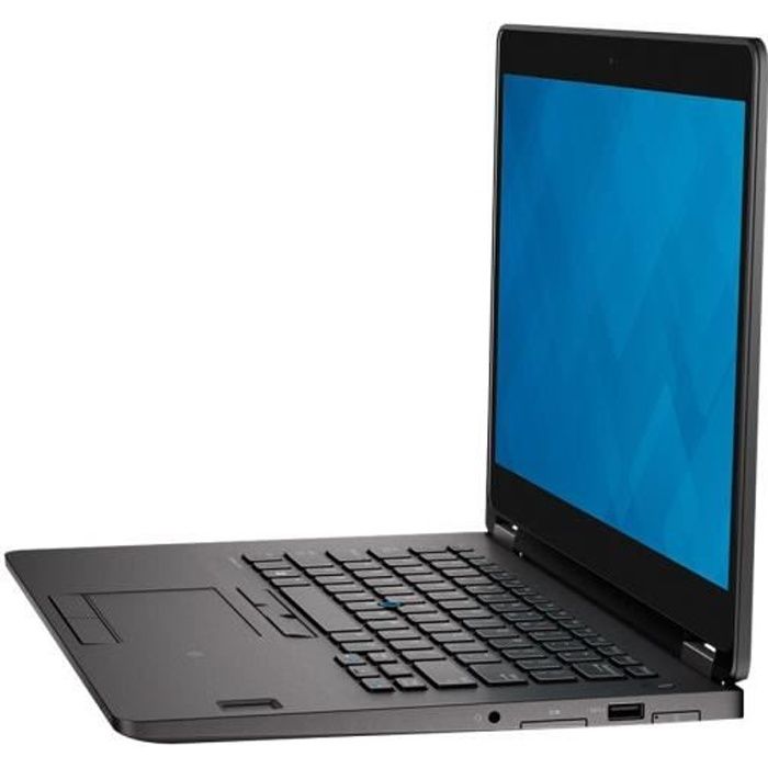 Dell Latitude E7470 Ultrabook Core i5 6300U - 2.4 GHz Win 10 Pro 64 bits 8 Go RAM 256 Go SSD 14