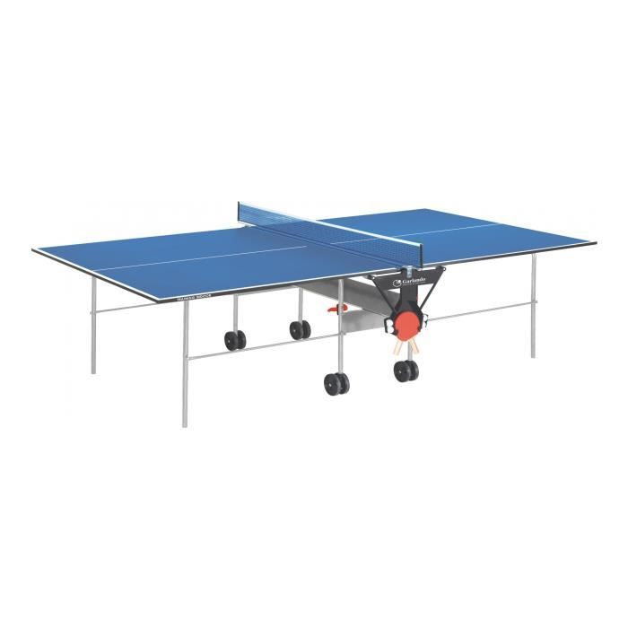 GARLANDO - Training intérieur - table de tennis - Bleu - réf C-113I