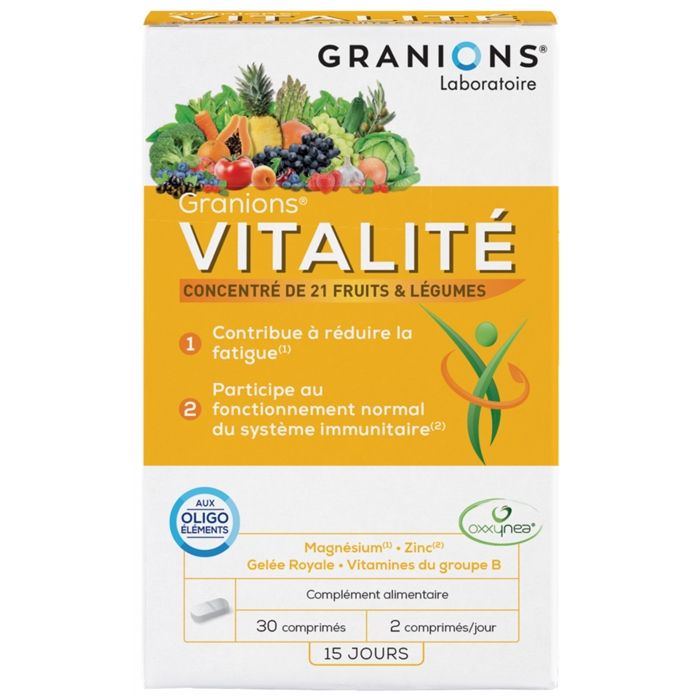 GRANIONS® VITALITÉ (30 COMPRIMÉS)