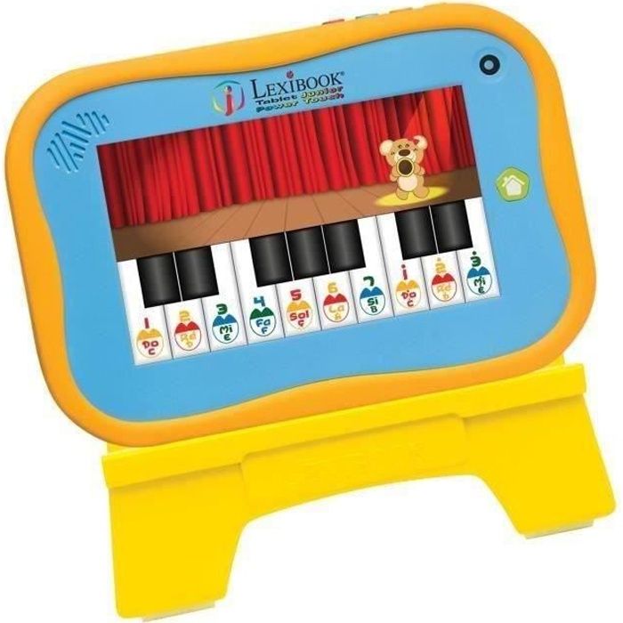 LEXIBOOK Connect' Concerto Junior Piano enfant à brancher à une tablette enfant Android - support tablette et piano inclus