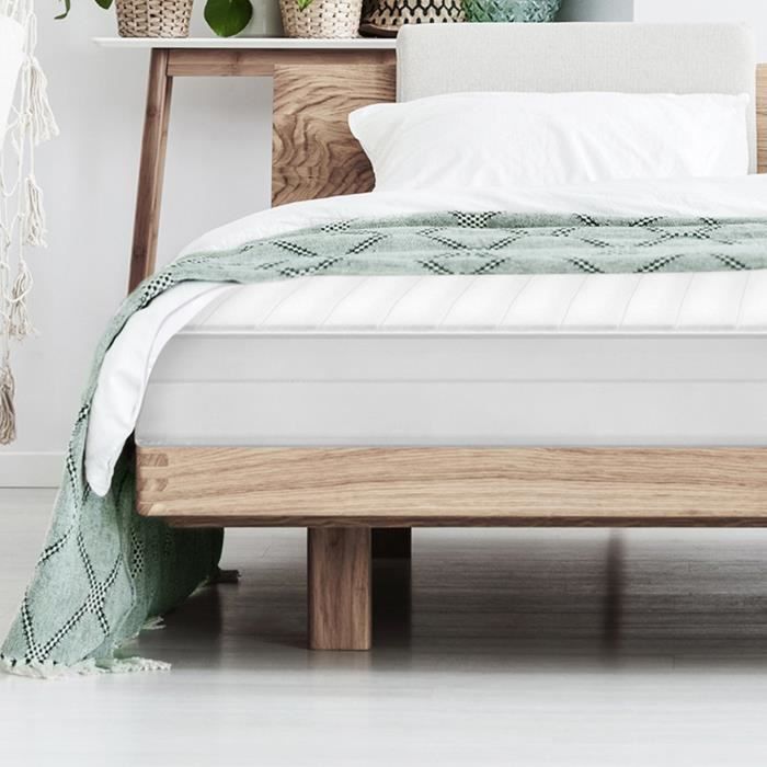 Matelas 80x190 cm matelas mousse orthopédique housse lavable double fermeté ,matelas ergonomique, épaisseur 15 cm