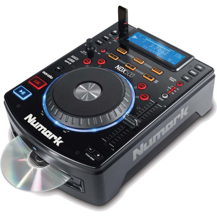 NUMARK NDX500 - Lecteur multimédia CD/USB et contr