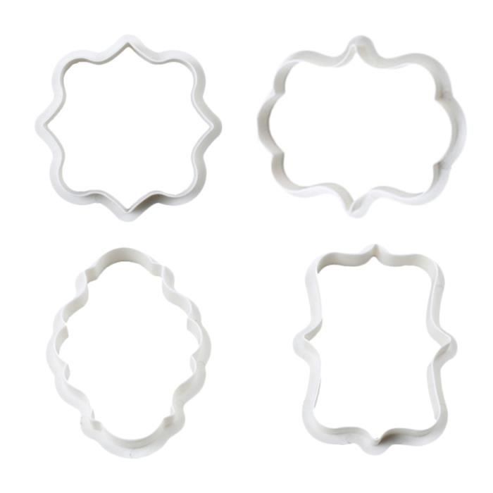 8 pièces emporte-pièces en outil de cuisson mignon plaque cadre coupe-biscuit MOULE A GATEAU - MOULE DE PATISSERIE