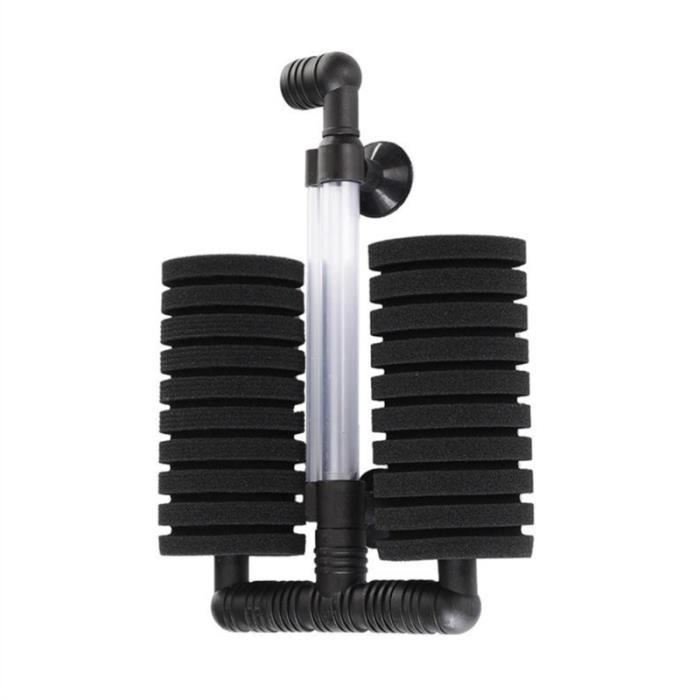 Éponge mécanique filtre eau éponge à Double à poisson pour Aquarium Fish Tank POMPE - GROUPE FILTRANT - BLOC DE FILTRATION