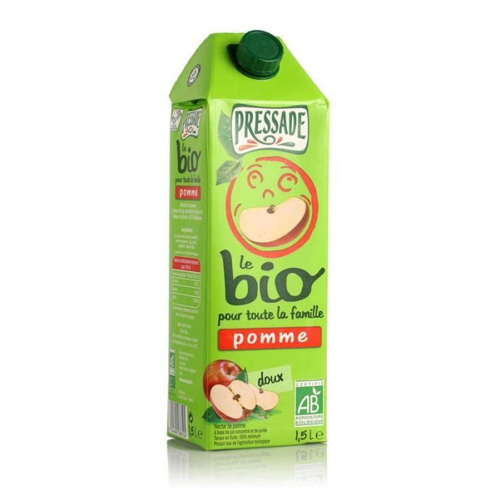 PRESSADE Nectar Pomme - Bio - 1,5 L