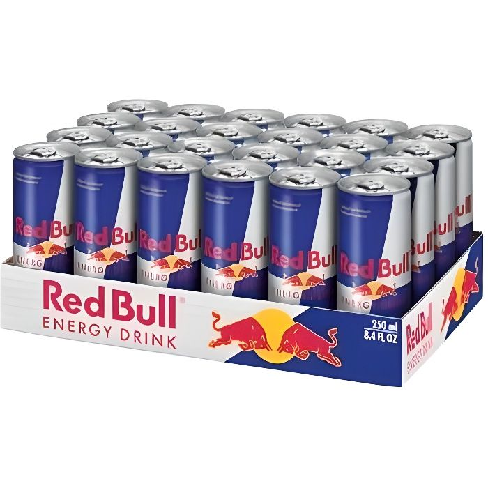 Red Bull Energy Drink (24 x 0,25 L cannettes)