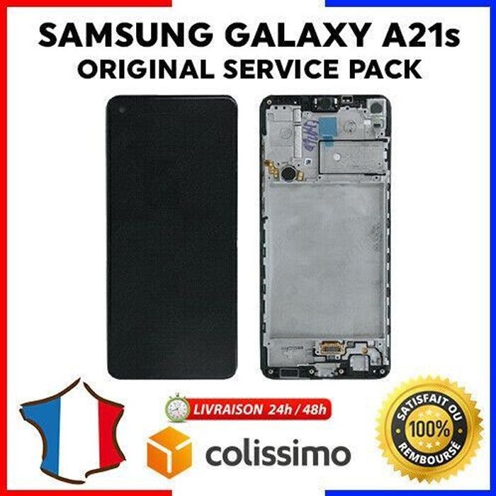 Ecran LCD + Vitre Tactile Samsung Galaxy A21S SM-A217F ORIGINAL Service Pack