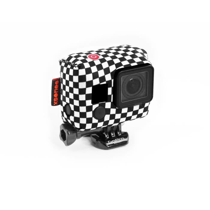 XSORIES Housse en néoprène pour GoPro Tuxsedo - Noir et Blanc