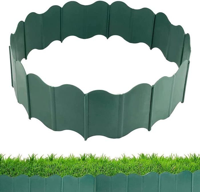 Kit De Bordure De Paysage, Bordure De Pelouse Comprenant 15