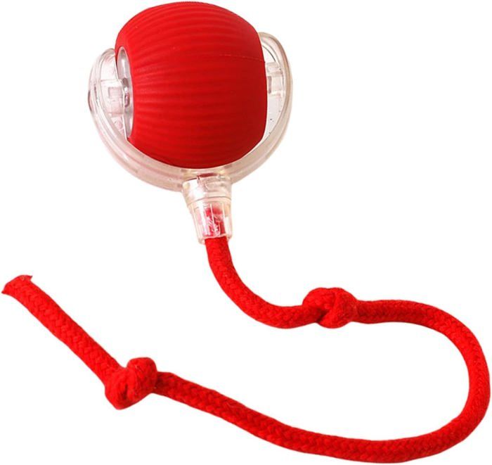 Comparer les prix de Jouet pour chat - XVX - Pet Smart Rolling Ball - Rouge - Interactif - Électrique