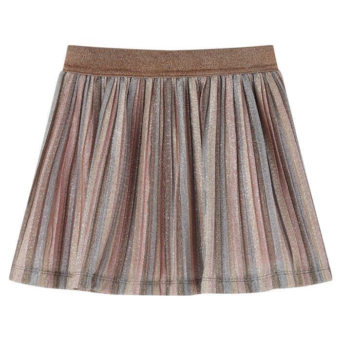 Jupe de tennis verte pour filles avec short intégré, jupe