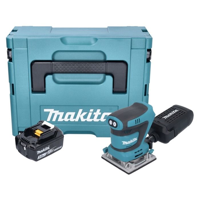 Ponceuse Vibrante Sans Fil Makita DBO 484 18V Batterie 3 0 Ah Makpac