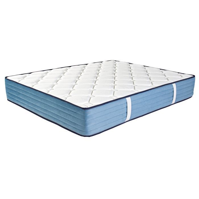 Matelas en mousse mémoire de forme de 20 cm - Soutien mi-ferme Blanc 140x190 cm Matelas en mousse mémoire de forme de 20 cm - Soutien mi-ferme Blanc 140x190 cm