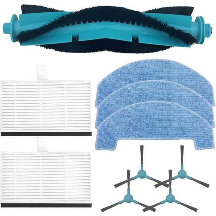 Accessoires pour aspirateur robot - CHANGM - Kit compatible Ultenic D10/T10 Lite Proscenic Q8 Dreame E10/E20