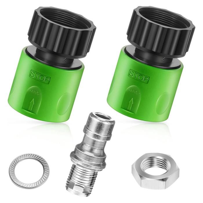 Kit De Lavage Pour Pont De Tondeuse Autoportée - Adaptateur Et Tuyau De Nettoyage - Facile à Installer