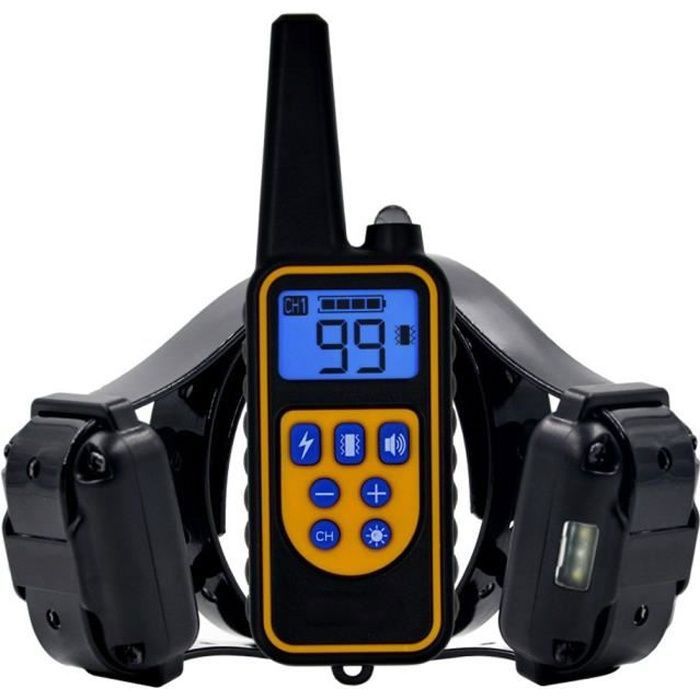 Meilleurs prix pour Collier de dressage - Ecent - 800m - Rechargeable - Imperméable - 3 modes dentraînement-keeper