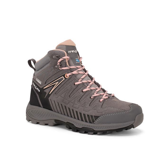Chaussures de randonnée femme Trezeta Thunder waterproof - grey rose Chaussures de randonnée femme Trezeta Thunder waterproof - grey rose